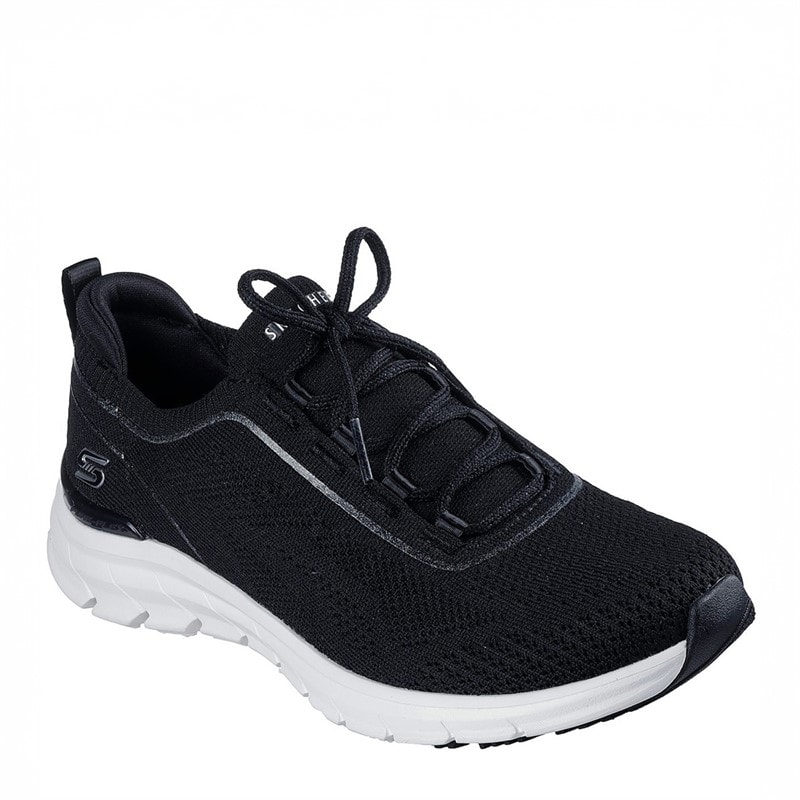 SKECHERS SPORT SKECHERS Dame Pure Flex Midnight Star Sneakers Sort - Billede 3