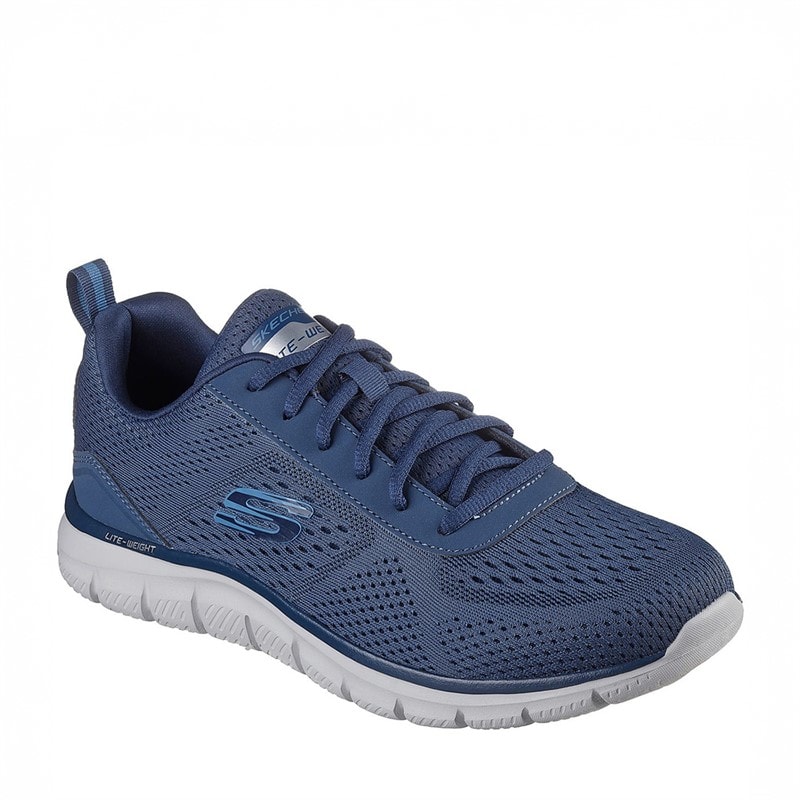 SKECHERS SPORT SKECHERS Herre Track Leshur Sneakers Blå - Billede 3