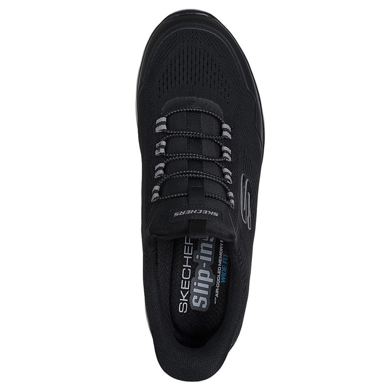 SKECHERS SPORT SKECHERS Herre Summits Slip In Sneakers Sort - Billede 3