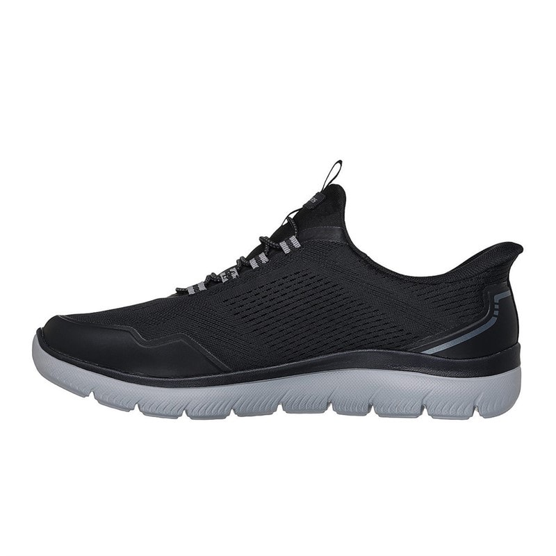 SKECHERS SPORT SKECHERS Herre Summits Slip In Sneakers Sort - Billede 4