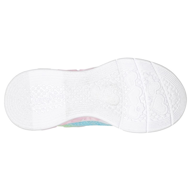 SKECHERS SPORT SKECHERS Piger Hjerte Lys Simply Love Sneakers Sølv - Billede 2