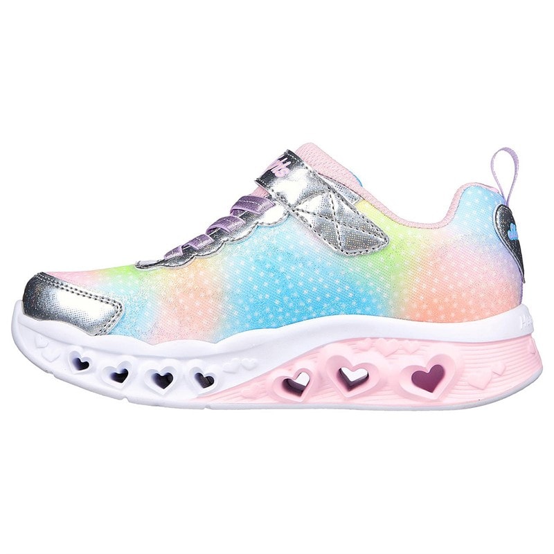 SKECHERS SPORT SKECHERS Piger Hjerte Lys Simply Love Sneakers Sølv - Billede 5