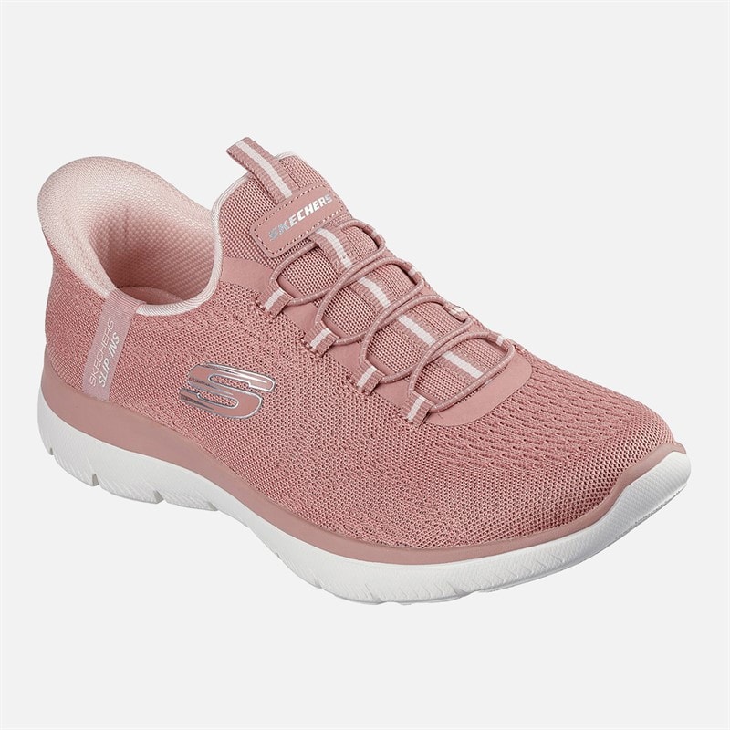 SKECHERS SPORT Dame slip-in Summits sneakers Brun - Billede 3