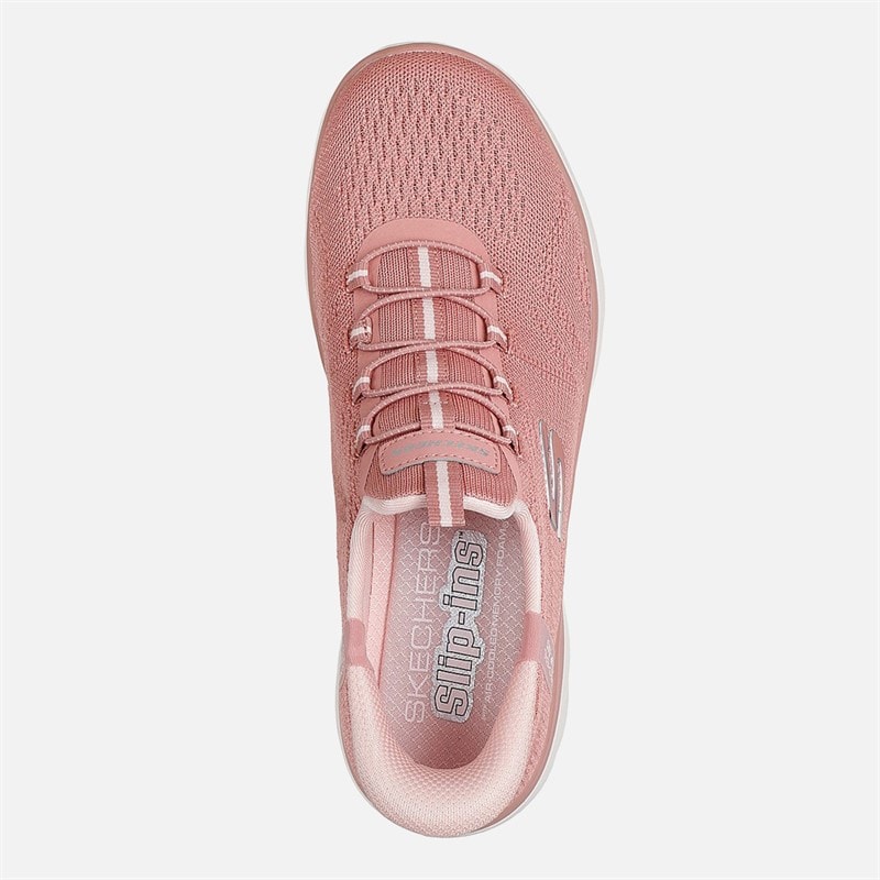SKECHERS SPORT Dame slip-in Summits sneakers Brun - Billede 4