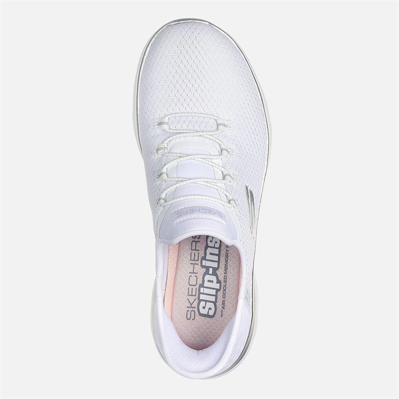 SKECHERS SPORT SKECHERS Damesko slip in Summits sneakers Hvid - Billede 4