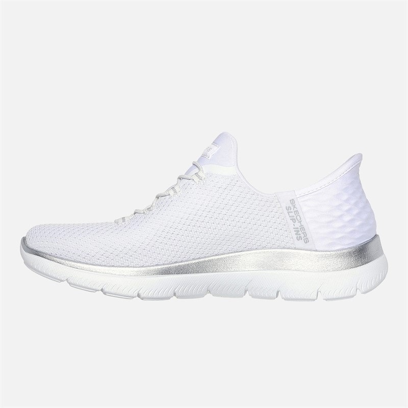 SKECHERS SPORT SKECHERS Damesko slip in Summits sneakers Hvid - Billede 5