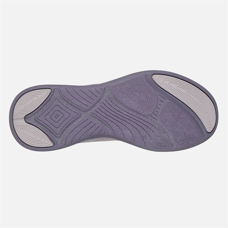 SKECHERS SPORT SKECHERS Dame Bobs Flex Mellow Dawn Sneakers Lilla - Billede 2