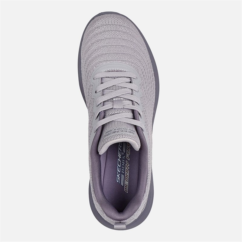 SKECHERS SPORT SKECHERS Dame Bobs Flex Mellow Dawn Sneakers Lilla - Billede 4