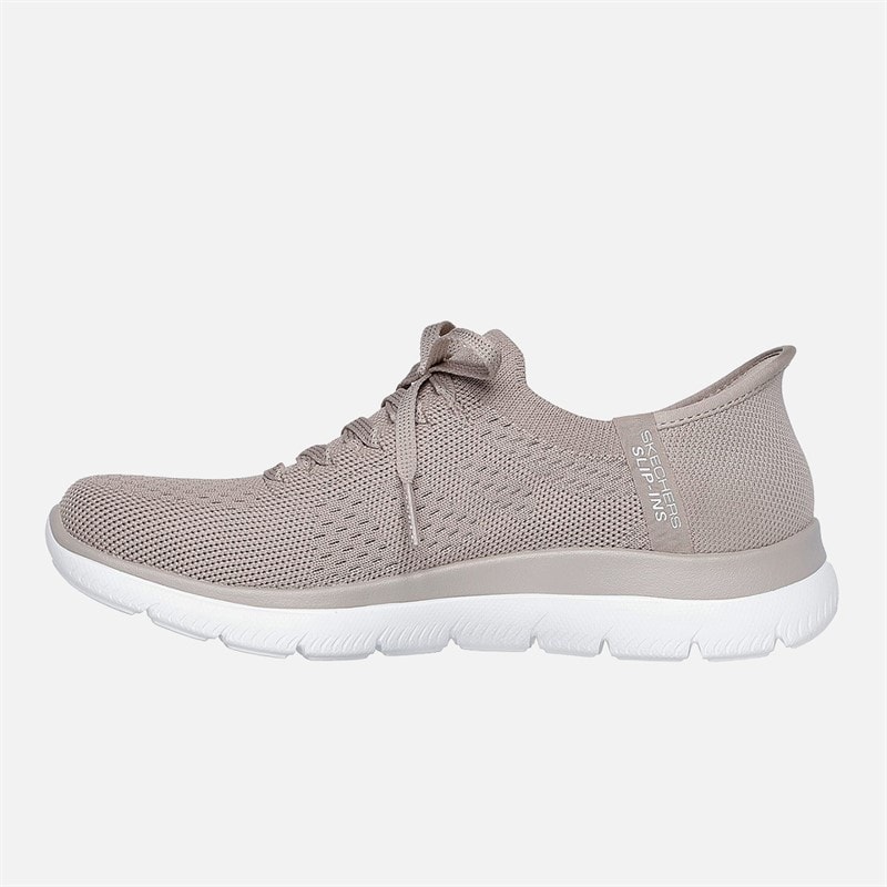 SKECHERS SPORT SKECHERS Dame Summits Slip in Nye Daglige Sneakers Natural - Billede 5
