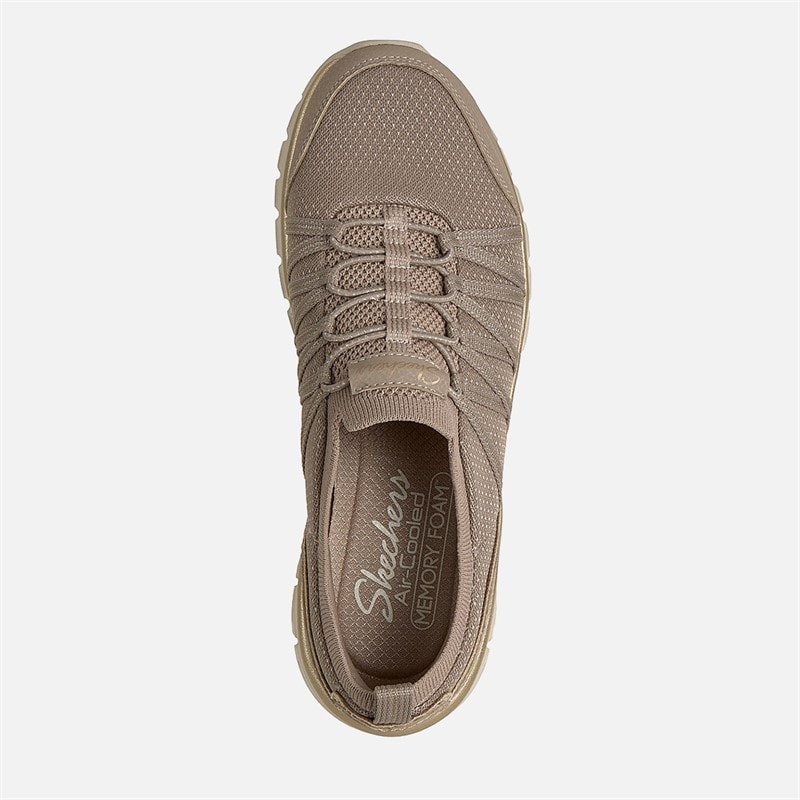 SKECHERS SPORT SKECHERS Dame Elegant Sneakers Natural - Billede 4