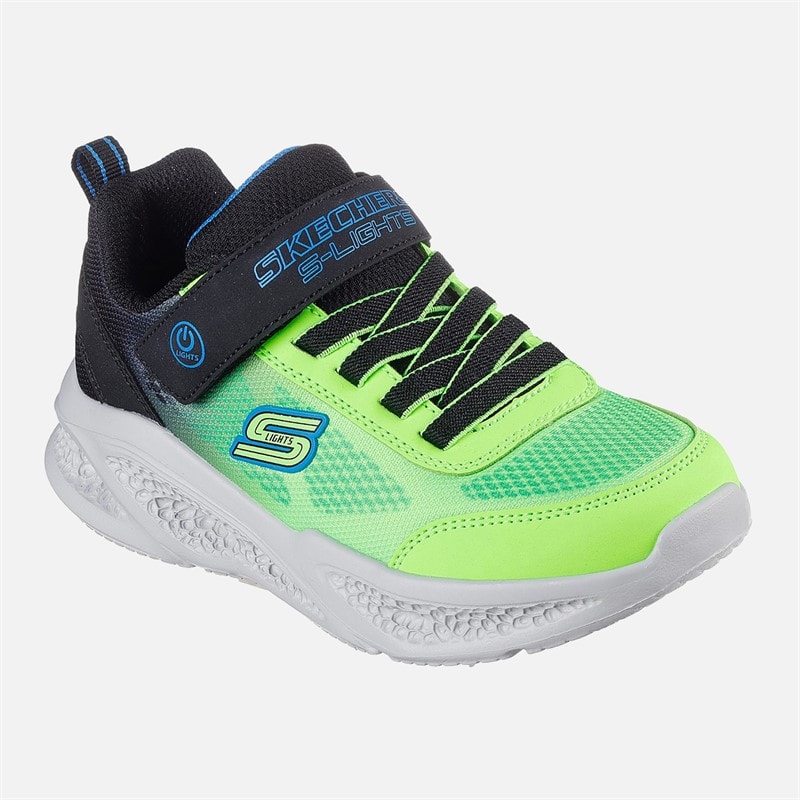 SKECHERS SPORT SKECHERS Drenge Meteor Lys Krendox Sneakers Sort - Billede 3