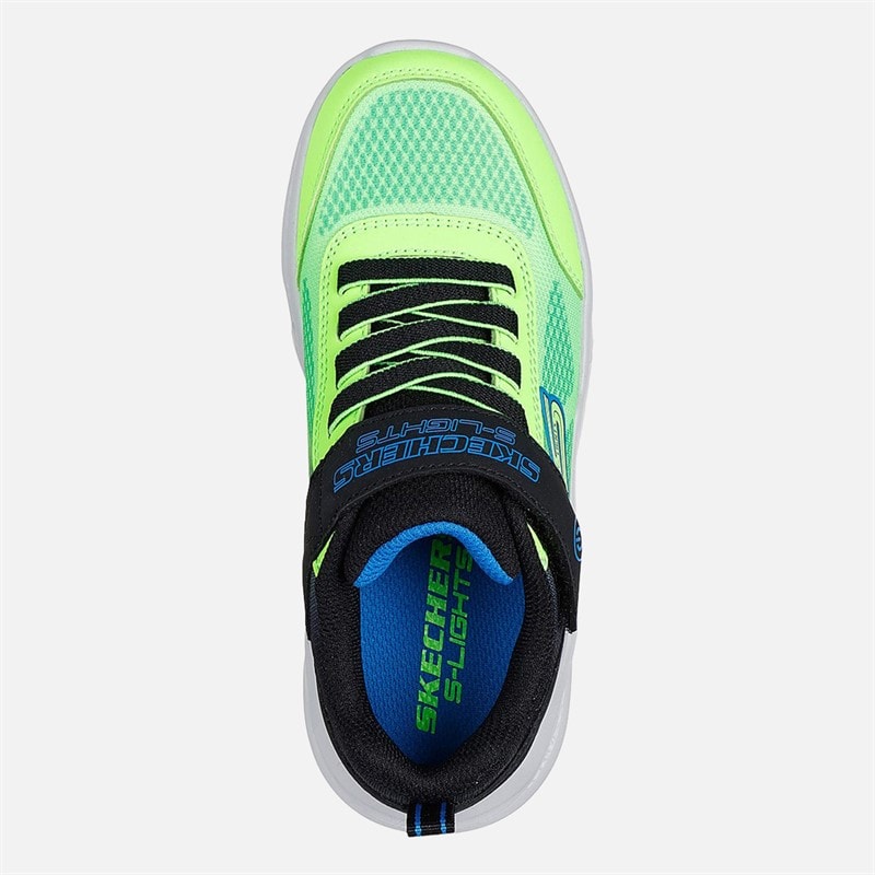 SKECHERS SPORT SKECHERS Drenge Meteor Lys Krendox Sneakers Sort - Billede 4
