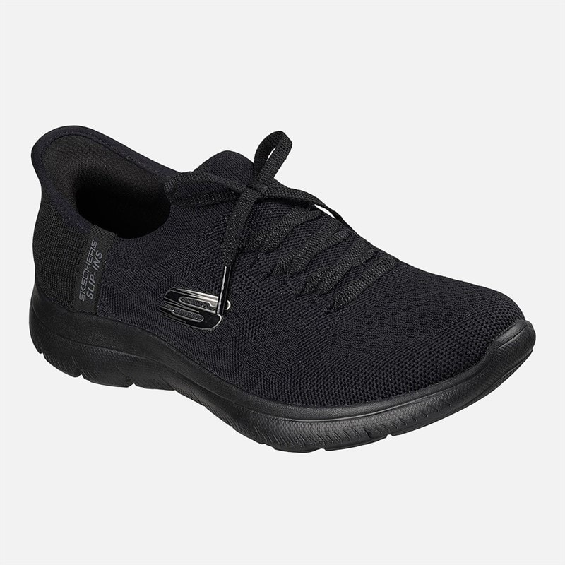 SKECHERS SPORT SKECHERS Dame Summits Slip in Nye Daglige Sneakers Sort - Billede 3