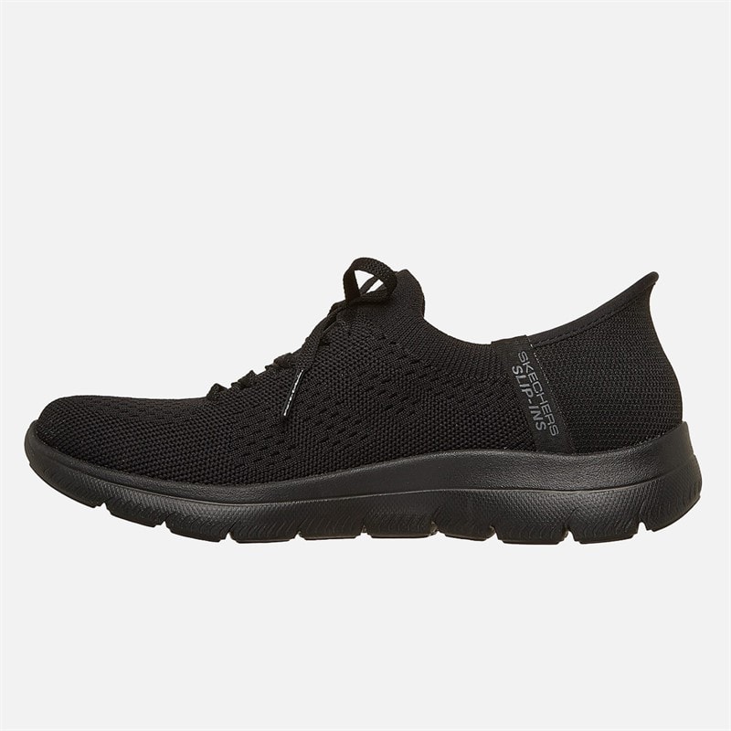 SKECHERS SPORT SKECHERS Dame Summits Slip in Nye Daglige Sneakers Sort - Billede 5