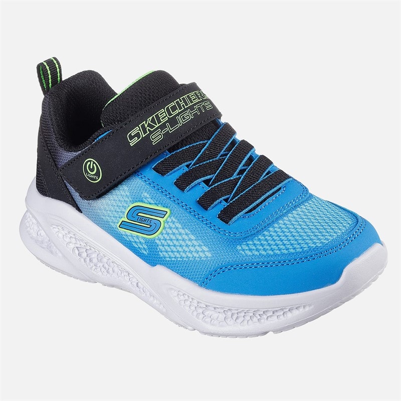 SKECHERS SPORT SKECHERS Drenge Meteor Lys Krendox Sneakers Sort - Billede 3