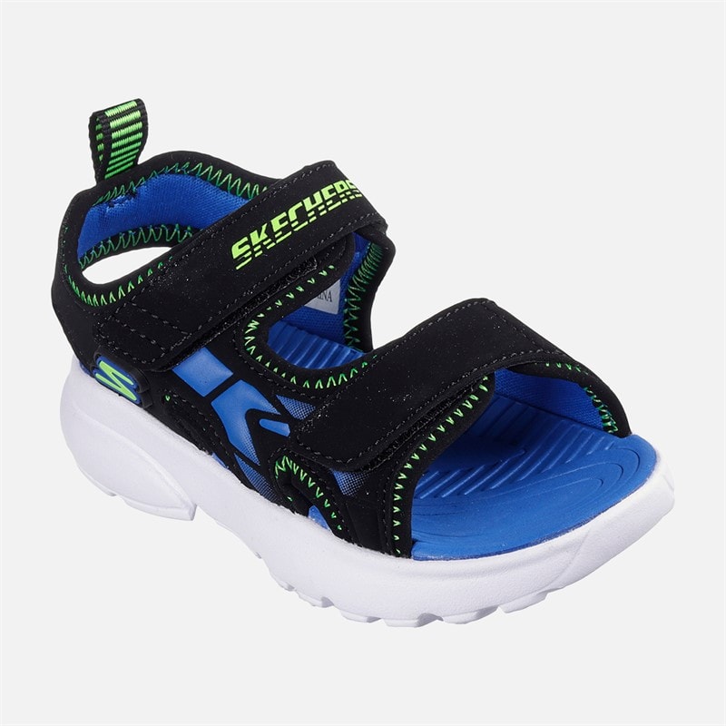 SKECHERS SPORT SKECHERS Drenge Razor Splash Sandaler Sort - Billede 3