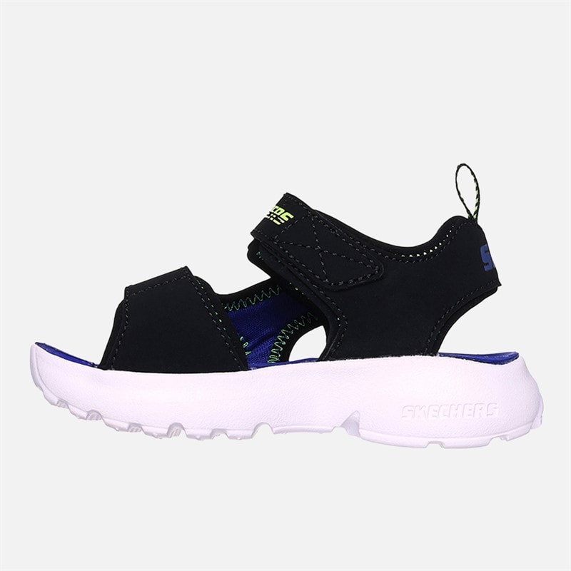 SKECHERS SPORT SKECHERS Drenge Razor Splash Sandaler Sort - Billede 5