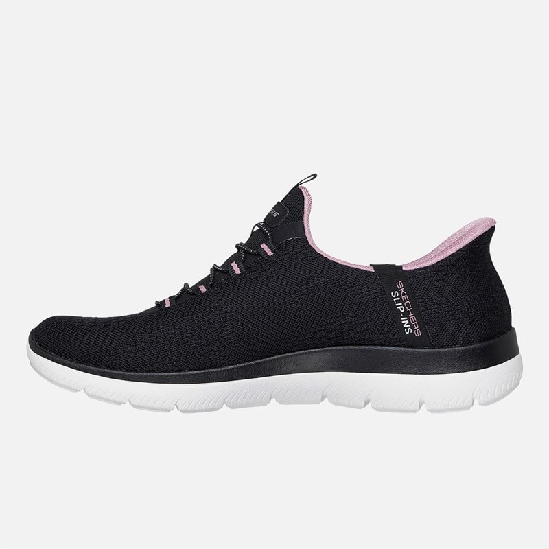 SKECHERS SPORT SKECHERS Dame Summits Drømmesøger Slip-In Sneakers Black & Purple/Mauve - Billede 5