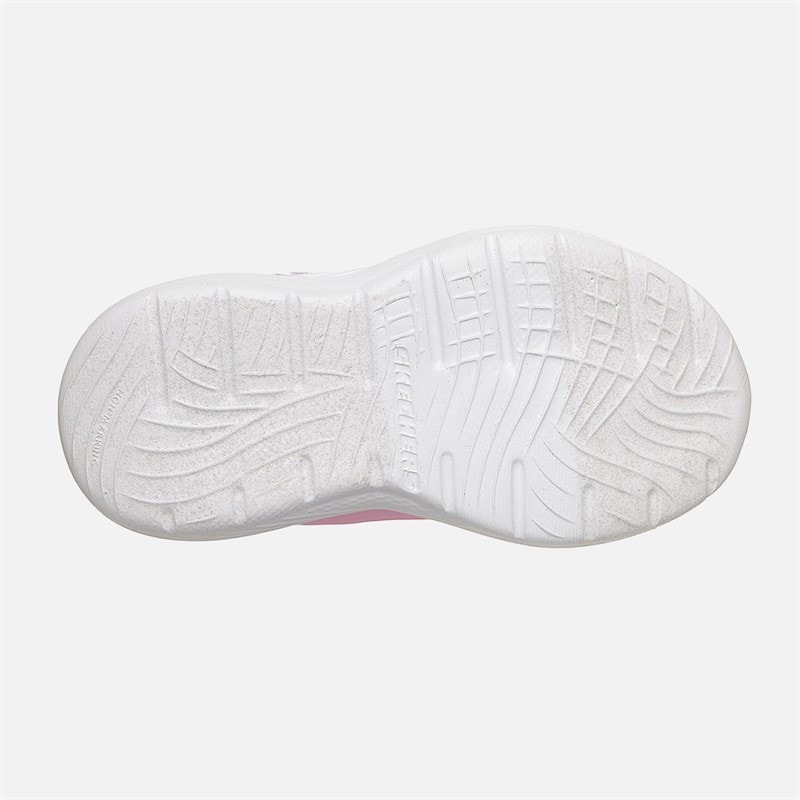 SKECHERS Drenge Dyna-Lite Tracing Tracks Sneakers Pink - Billede 2