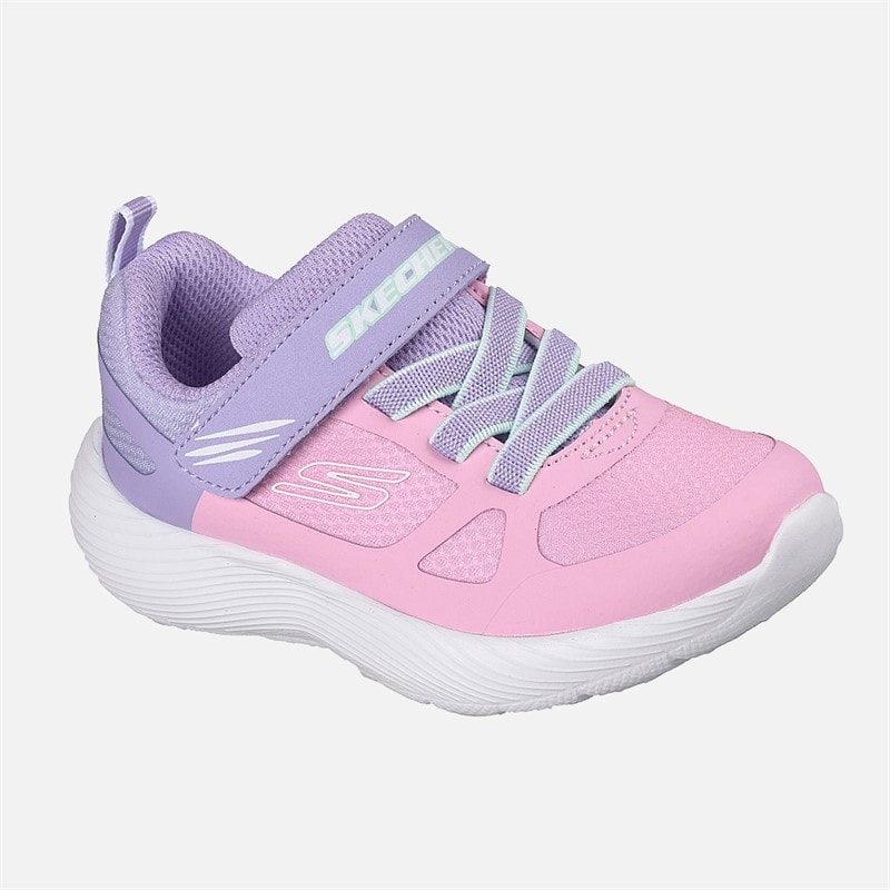 SKECHERS Drenge Dyna-Lite Tracing Tracks Sneakers Pink - Billede 3