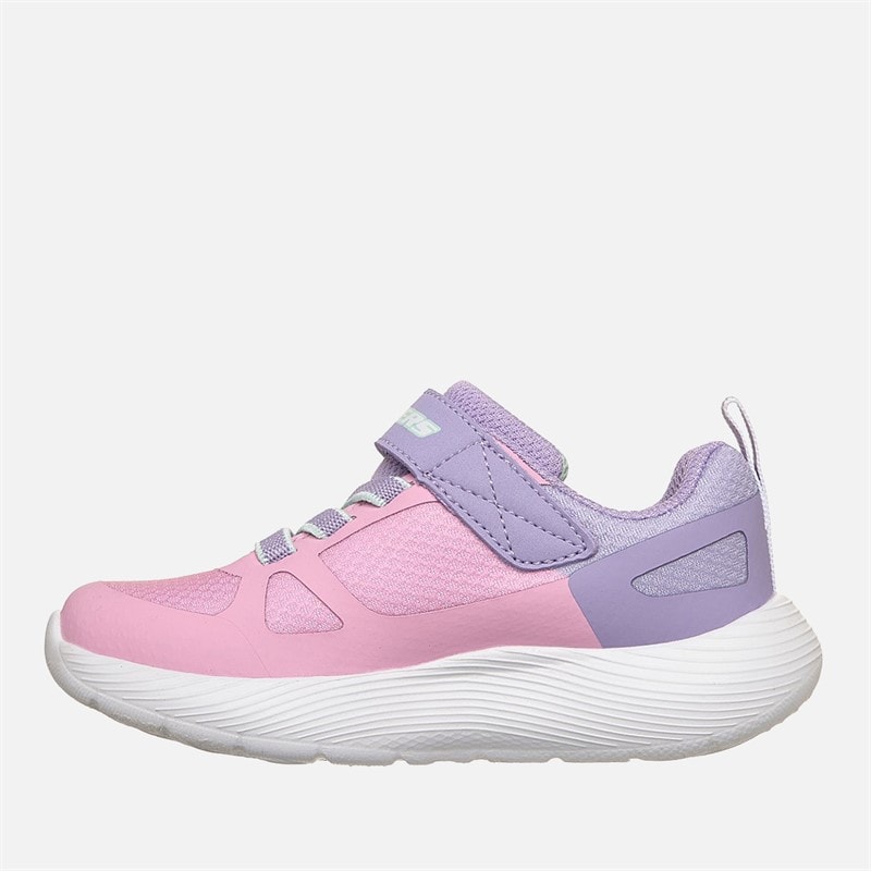 SKECHERS Drenge Dyna-Lite Tracing Tracks Sneakers Pink - Billede 5