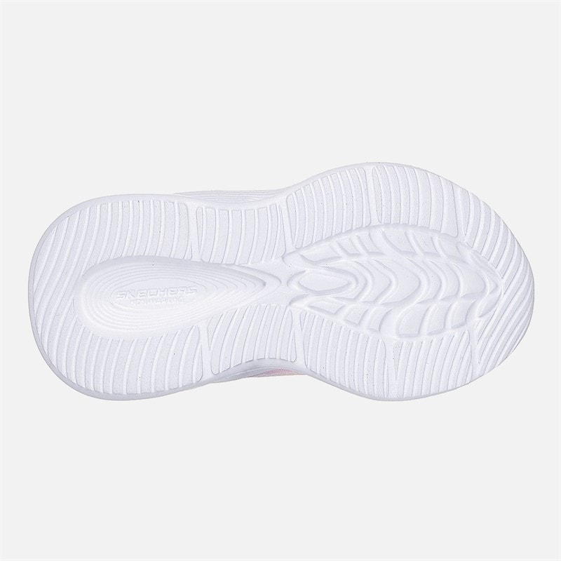 SKECHERS Baby Piger Skechers Sola Glow Ombre Deluxe sneakers Grå - Billede 2