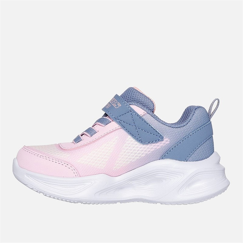 SKECHERS Baby Piger Skechers Sola Glow Ombre Deluxe sneakers Grå - Billede 5