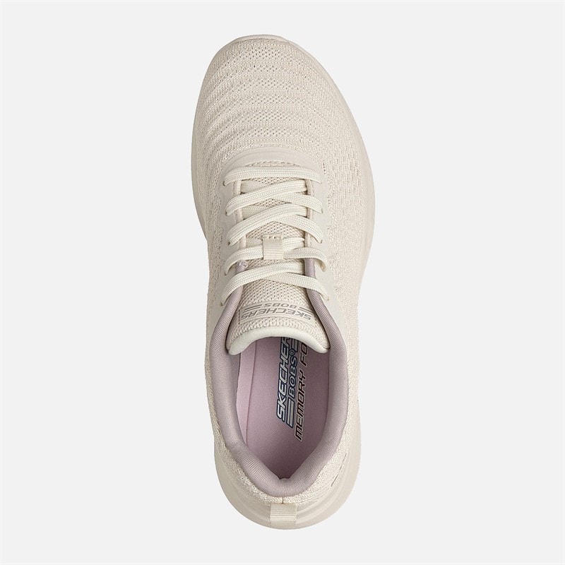 SKECHERS SPORT SKECHERS Dame Bobs Flex Mellow Dawn Sneakers Hvid - Billede 4
