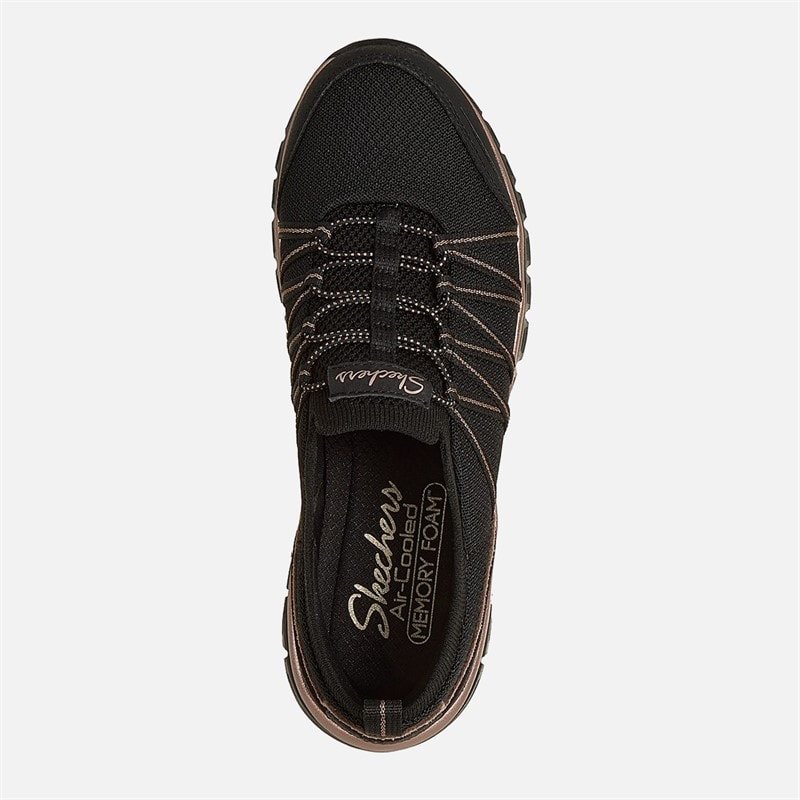 SKECHERS SPORT SKECHERS Dame elegante sneakers Sort - Billede 4