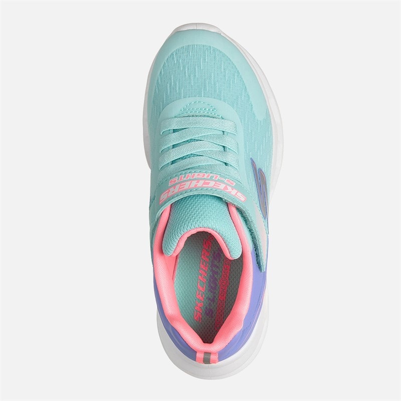 SKECHERS SPORT SKECHERS Piger Glide-Step Lys Sneakers Blå - Billede 4