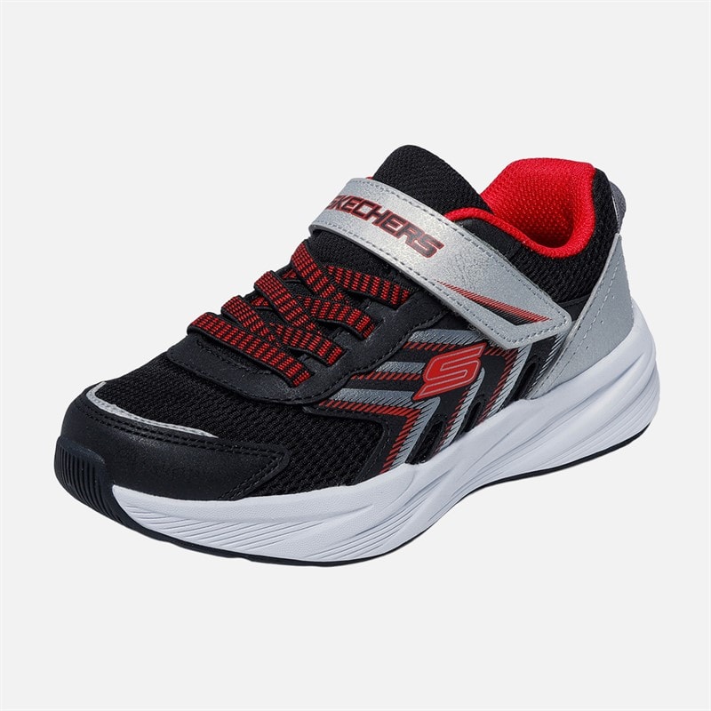SKECHERS SPORT SKECHERS Drenge Microspec Tread Sneakers Sort - Billede 3