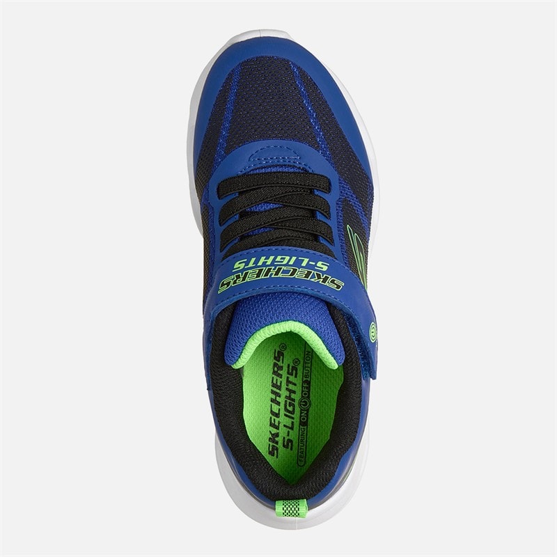 SKECHERS SPORT SKECHERS Drenge Glide-Step Lys Sneakers Blå - Billede 4