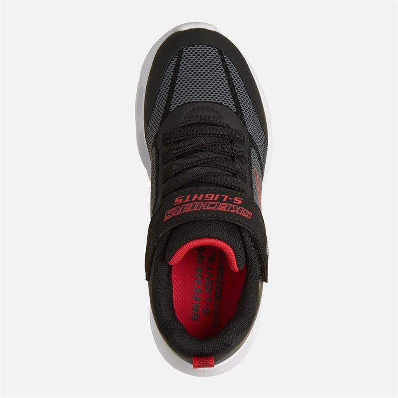 SKECHERS SPORT SKECHERS Drenge Glide-Step Lys Sneakers Sort - Billede 4