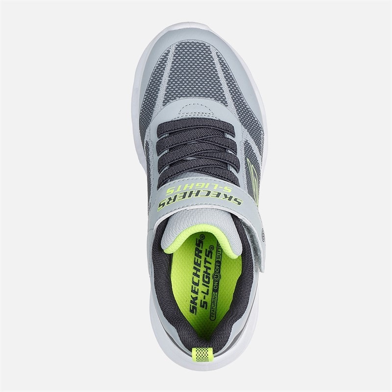 SKECHERS SPORT SKECHERS Drenge Glide-Step Lys Sneakers Gray - Billede 4