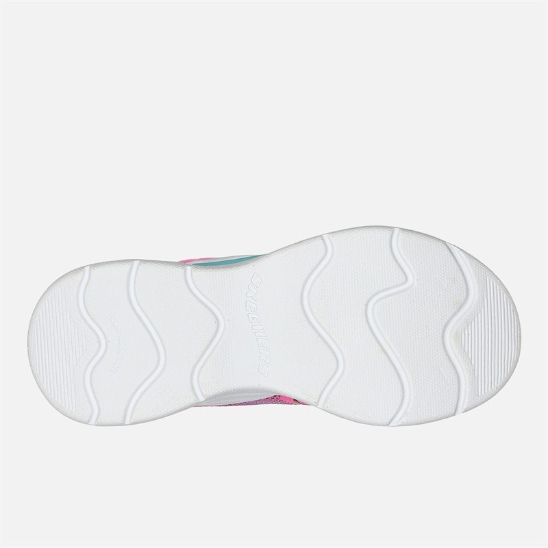 SKECHERS SPORT SKECHERS Piger Bølgede Lys Sneakers Pink - Billede 2
