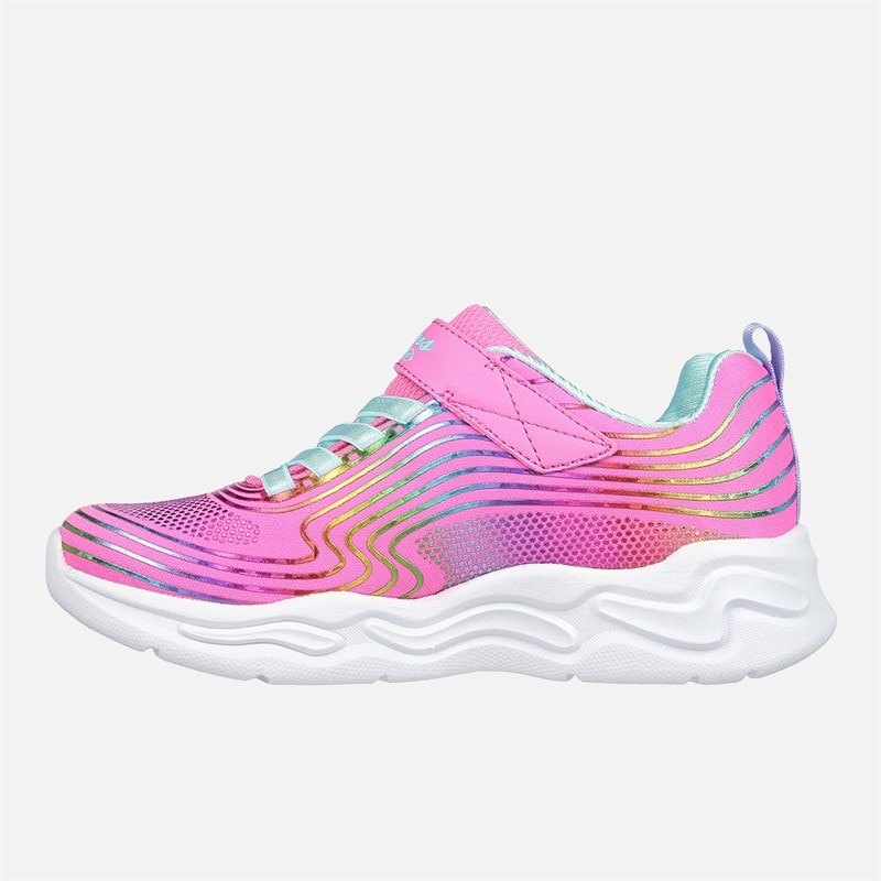 SKECHERS SPORT SKECHERS Piger Bølgede Lys Sneakers Pink - Billede 5