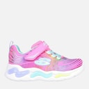 SKECHERS Piger Bølgede Lys Sneakers Pink
