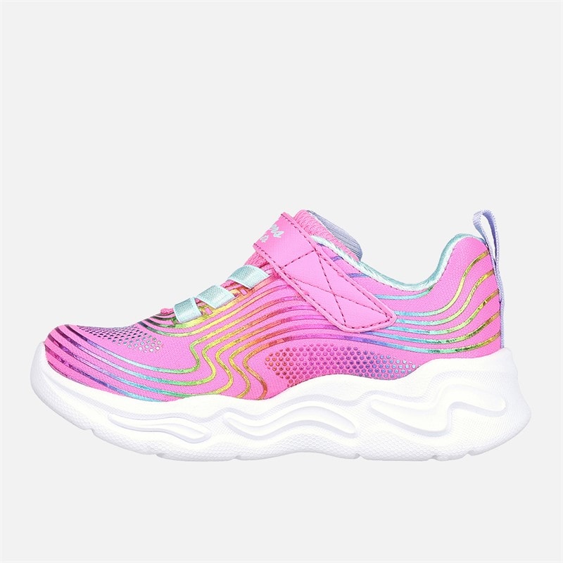 SKECHERS SPORT SKECHERS Piger Bølgede Lys Sneakers Pink - Billede 5