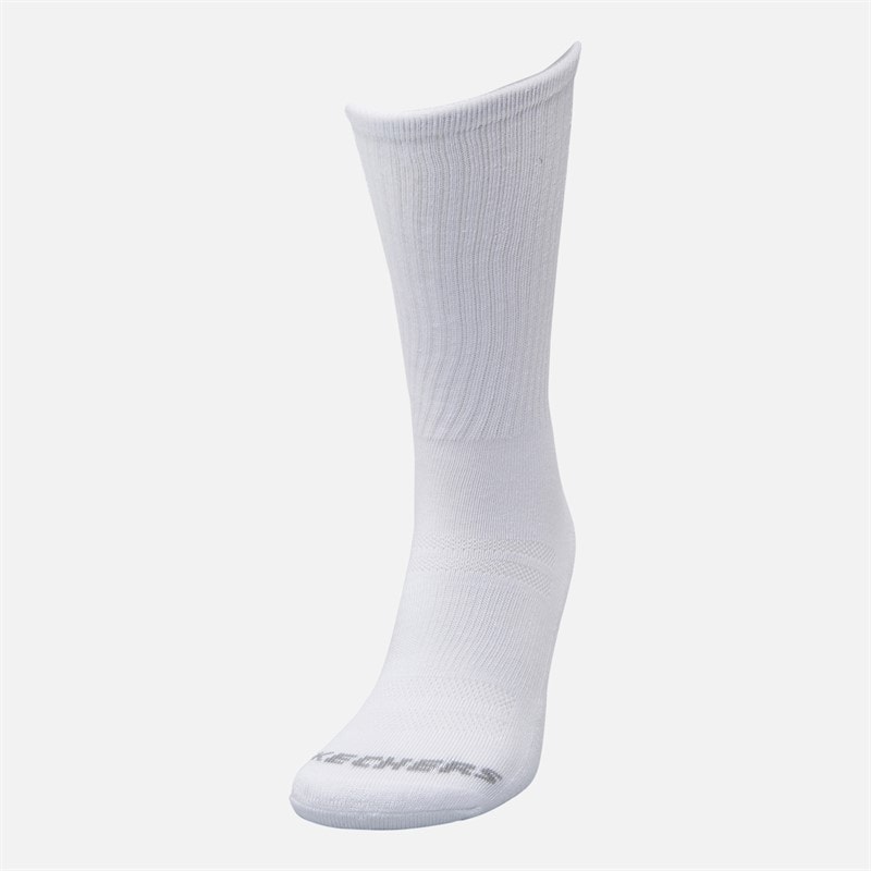 SKECHERS Seks pak sokker White Traditional - Billede 2