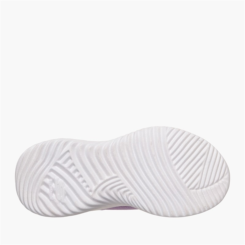 SKECHERS Piger Bounder Gratis Og Nemme Sneakers Lilla - Billede 2