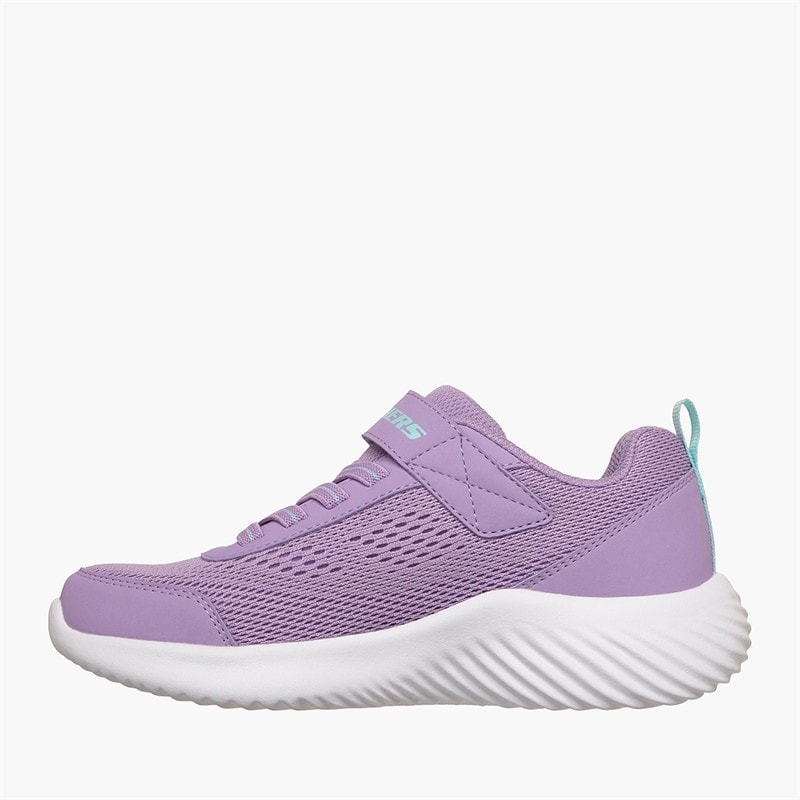 SKECHERS Piger Bounder Gratis Og Nemme Sneakers Lilla - Billede 5