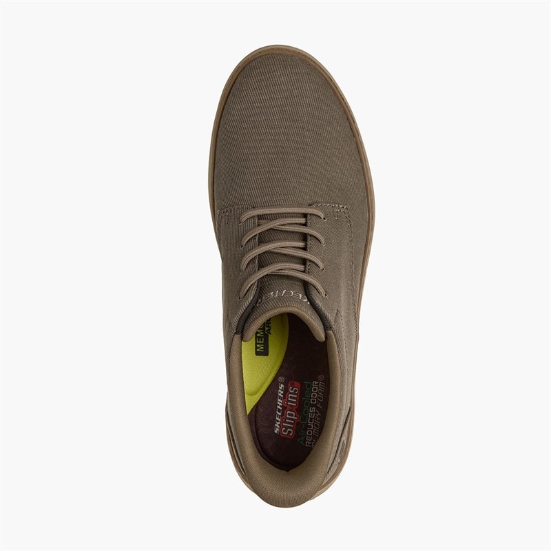 SKECHERS Herre Hyland Sneakers Brun - Billede 4