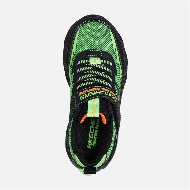 SKECHERS SPORT SKECHERS Drenge Krybdyr Klatrere Sneakers Sort - Billede 3