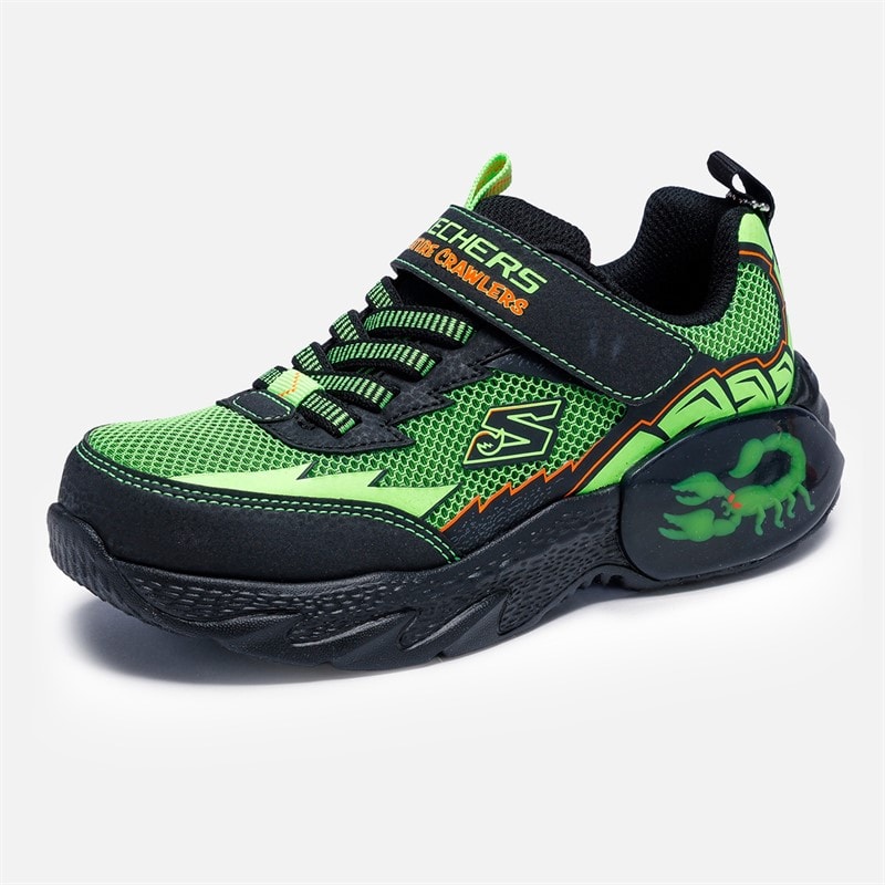 SKECHERS SPORT SKECHERS Drenge Krybdyr Klatrere Sneakers Sort - Billede 4