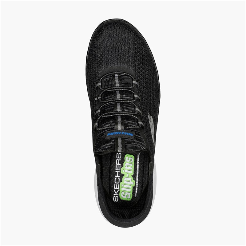 SKECHERS Herre Summits Høj Række Sneakers Sort - Billede 4