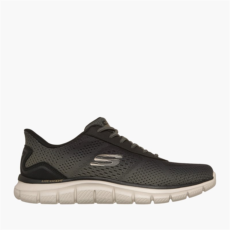 SKECHERS Herre Track Sneakers Olive - Billede 1