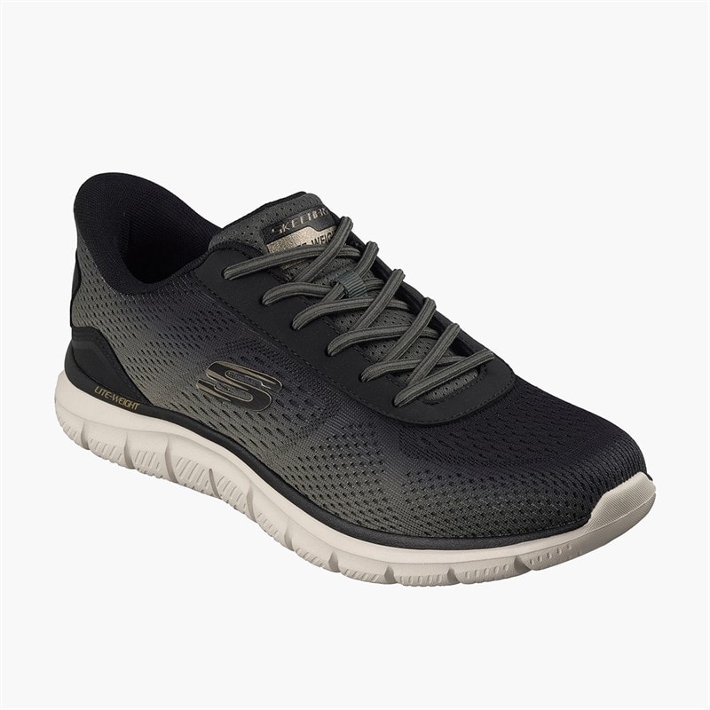 SKECHERS Herre Track Sneakers Olive - Billede 3
