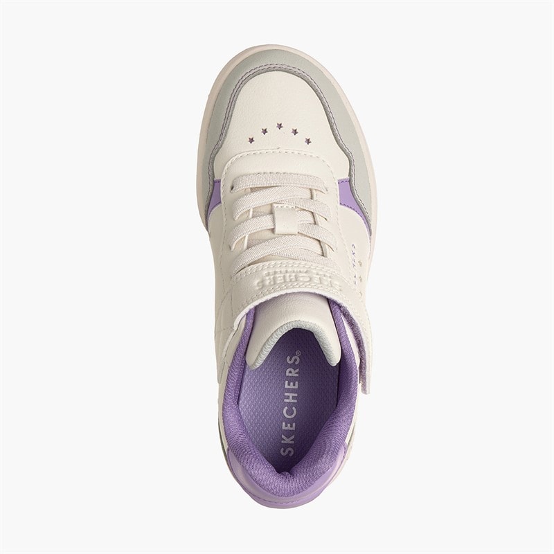 SKECHERS Piger Hurtige Gadesko Natural - Billede 4