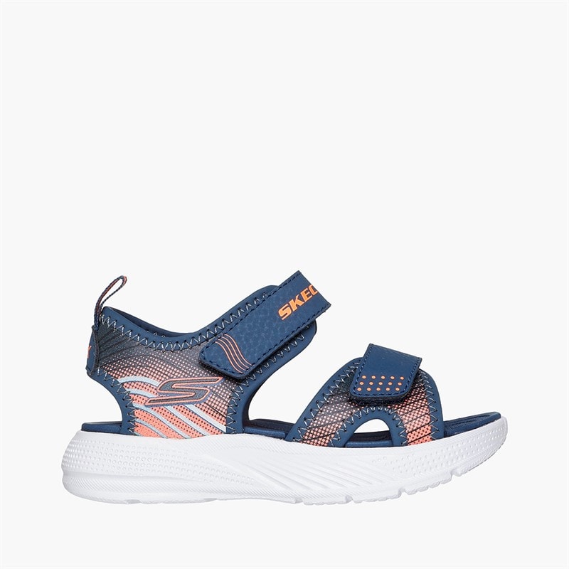 SKECHERS Drenge Microspec Vandstænk Sandaler Navy