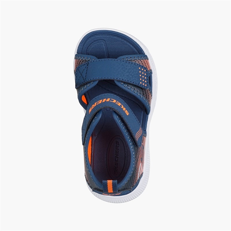 SKECHERS Drenge Microspec Vandstænk Sandaler Navy - Billede 4